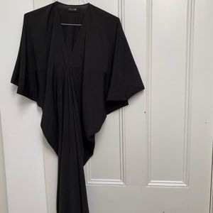 DePhilo silky batwing maxi dress